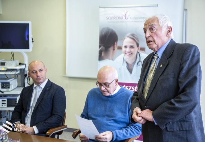 Dr. Losonczi Ferenc, a Soproni Erzsébet Oktató Kórházért Alapítvány kuratóriumi tagja