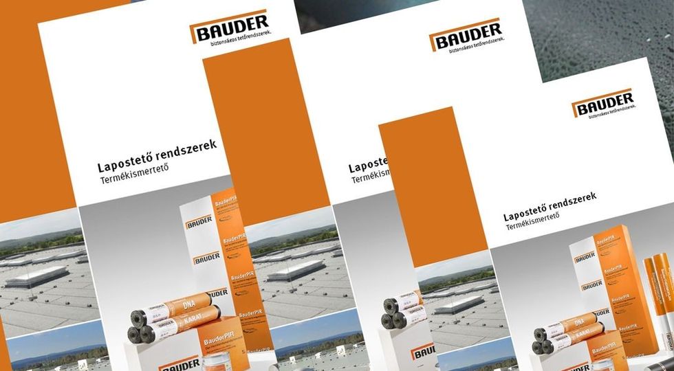 Bauder termékek a B-West-Ker kínálatában!