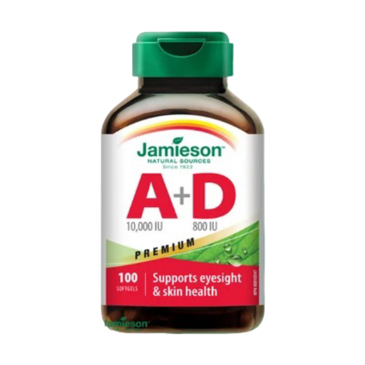 Jamieson A D3 vitamin Forte kapszula (100x)