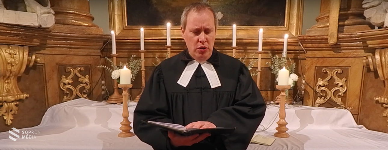 Virágvasárnap is online istentiszteletet tartottak az evangélikusok