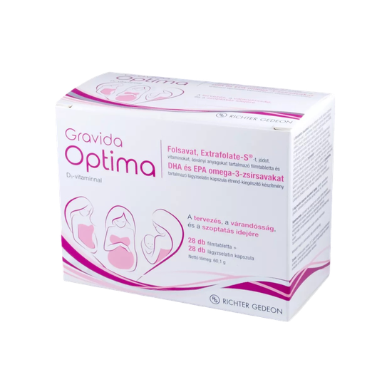 Gravida Optima filmtabletta+kapszula (28+28x)