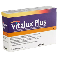 Vitalux Plus Omega-3 lutein 10 mg étr.kapszula (28x)