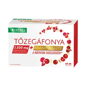 Béres Tőzegáfonya+Aranyvessző filmtabletta (60x) termék kép