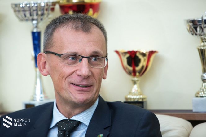 Török Zoltán, a Sopron Basket ügyvezetője