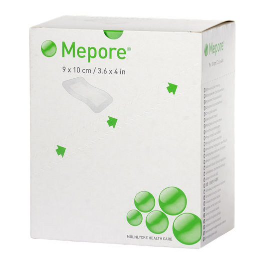 Mepore steril gyorskötés 9x10cm (1x)