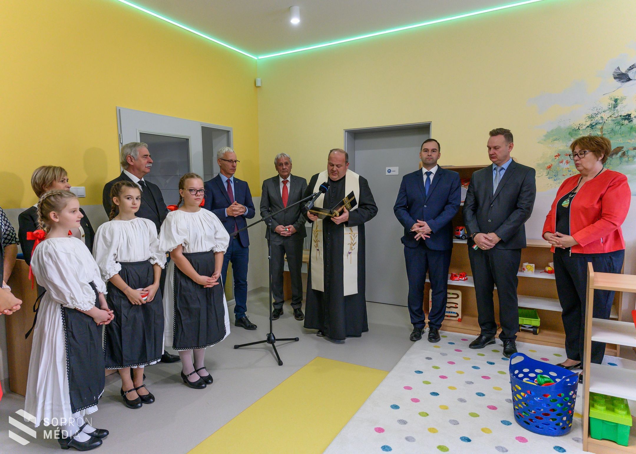 Felavatták az állami támogatásból épült kópházi óvodát