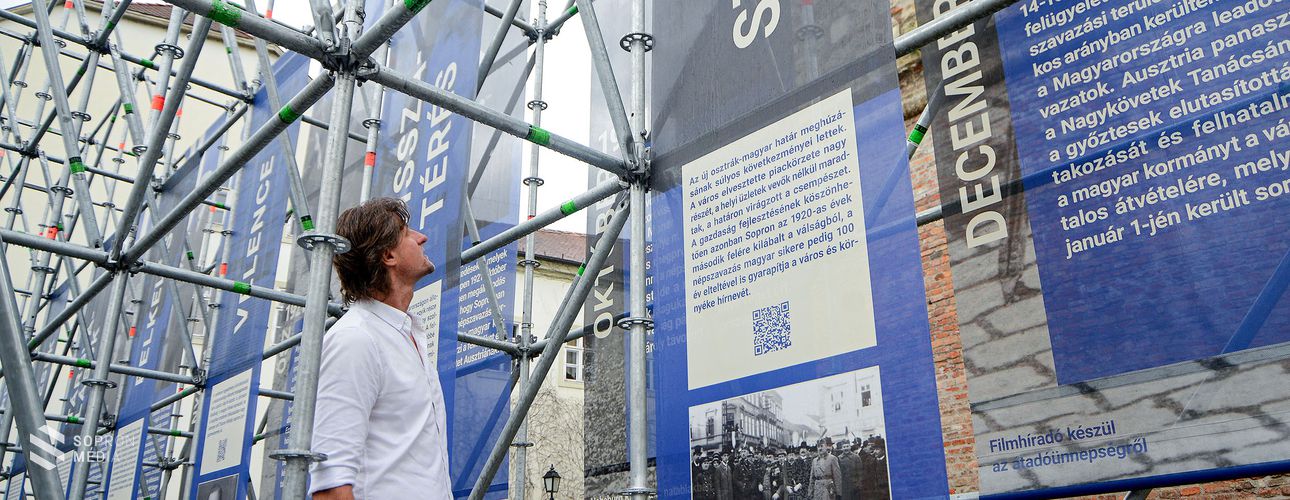 A népszavazásra emlékező kiállítás nyílik a Rondellánál