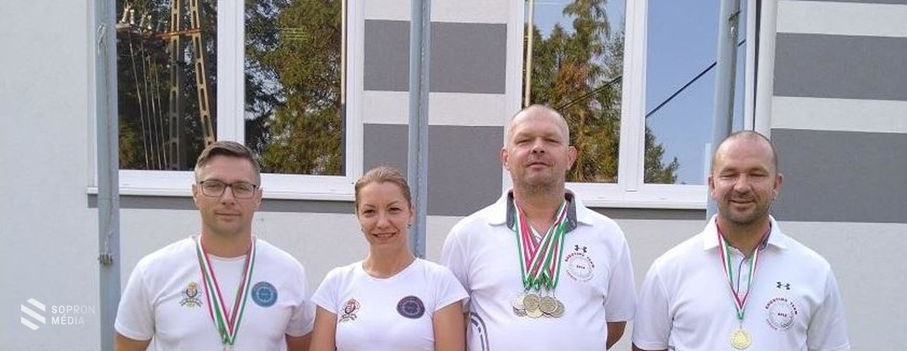 Országos bajnokok a soproni lövészek