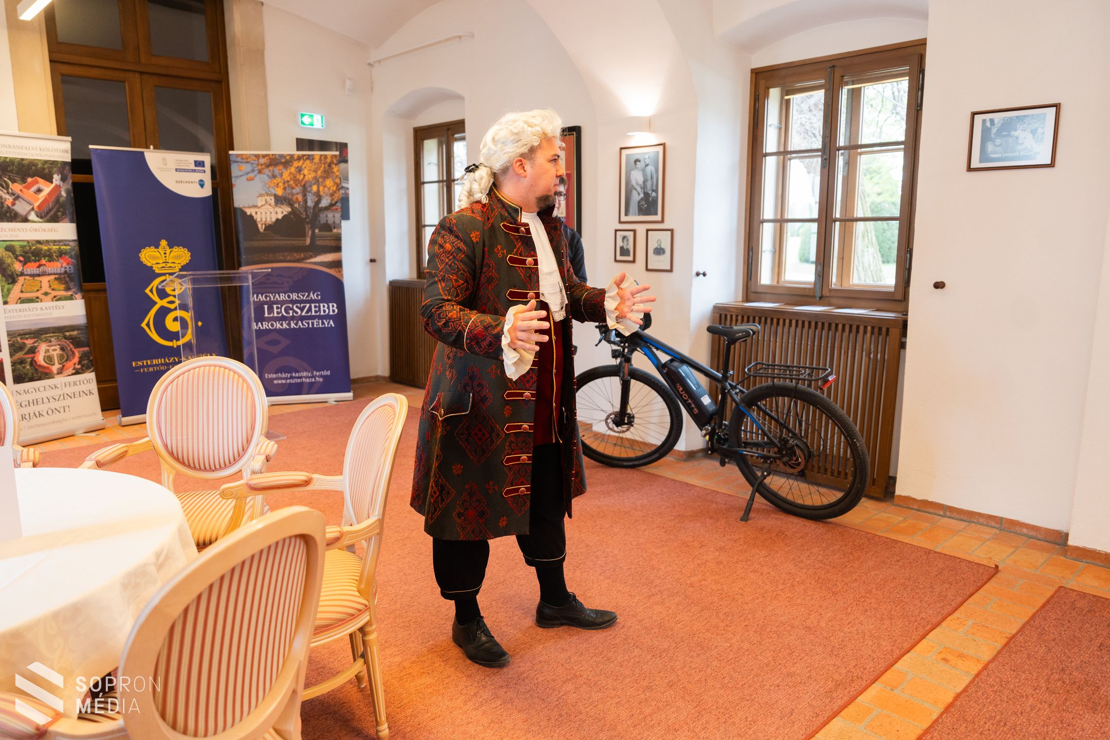 Kerékpáros fejlesztésekkel erősítik a turizmust Eszterházán