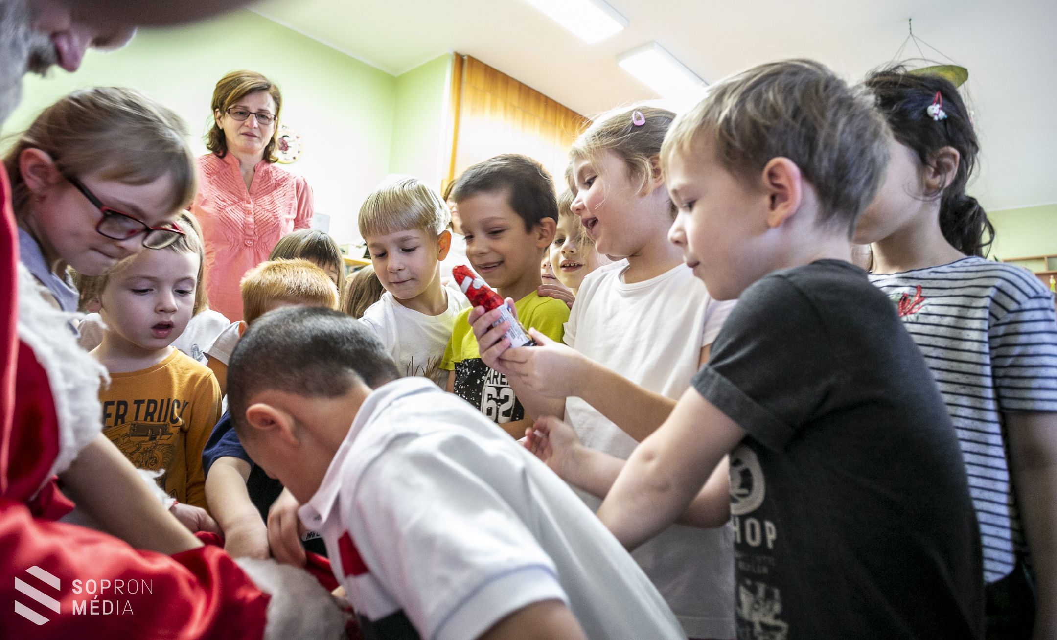Nagy izgalommal várták a Mikulást az óvodások 