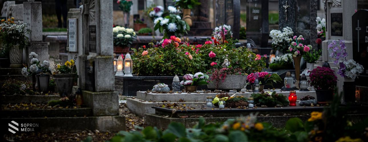 Tovább lesznek nyitva a soproni temetők mindenszentek és halottak napján
