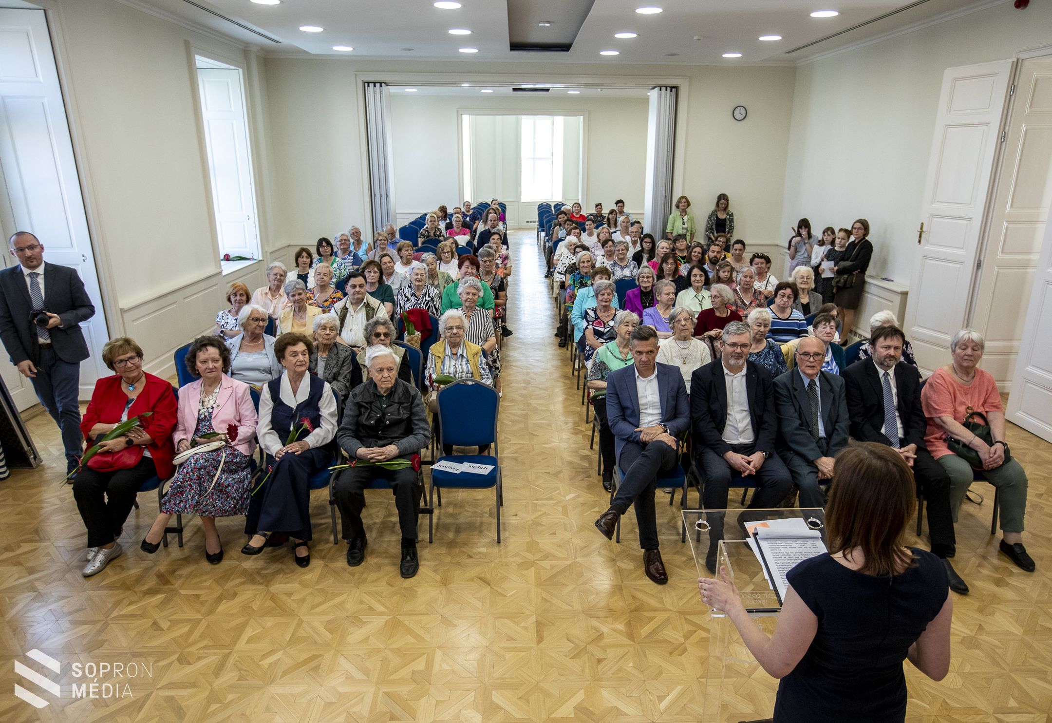 A pedagógusokat köszöntötték Sopronban