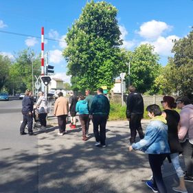 Együtt sétált a biztonságért a Soproni Rendőrkapitányság és a Soproni Szociális Intézmény