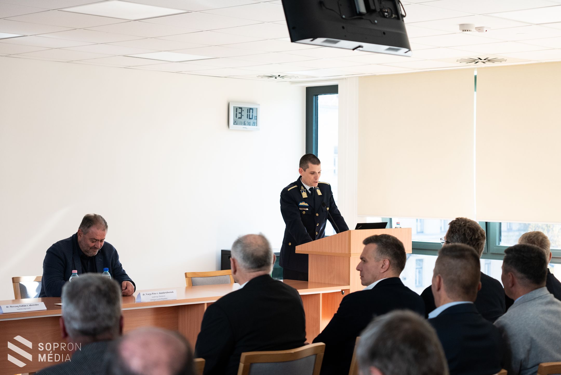 Járási közbiztonsági egyeztetés a Soproni Rendőrkapitányságon