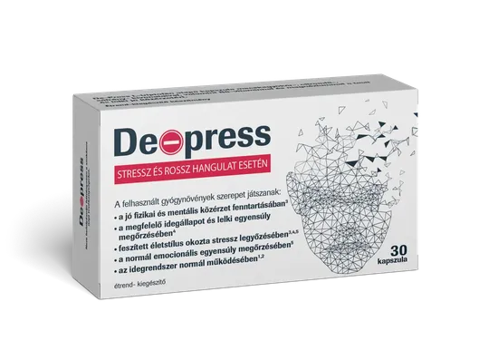 De-Press étrendkiegészítő kapszula (30x)