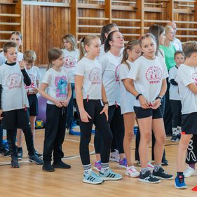 Olimpiai minőségű padlót kapott a Lackner Kristóf Általános Iskola megújult tornaterme