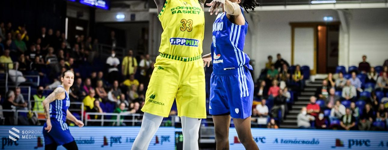 A Sopron Basket legyőzte a Kurszkot is, így csoportelsőként fordulnak a lányok a szünetre