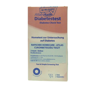 RapiChek HomeCare Atlas Diabetes Check (2x) termék kép