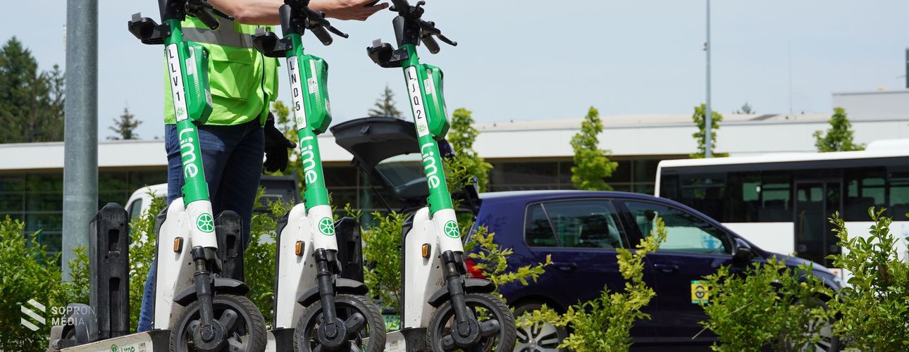 Egy hónap alatt 38.000 km – népszerű az e-roller rendszer Sopronban