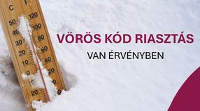 Vörös kód riasztás van érvényben!
