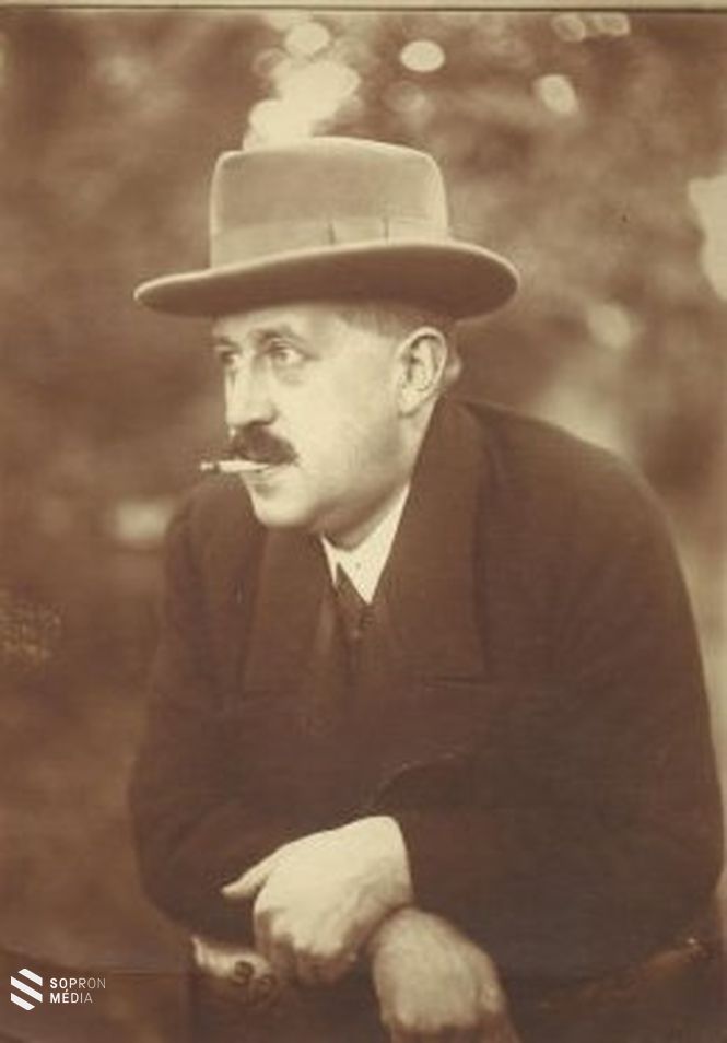 Dr. Just Sándor egyik utolsó képe  