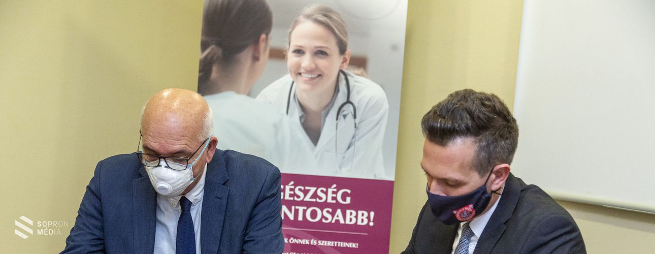 Harminc millió forinttal támogatja az önkormányzat a Soproni Gyógyközpontot 