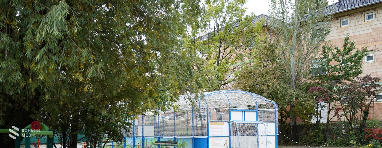 Új sportpályával gazdagodott a Kőszegi Úti Tagóvoda 