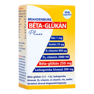 Brandenburg B-glükán Plusz tabletta (30x) termék kép