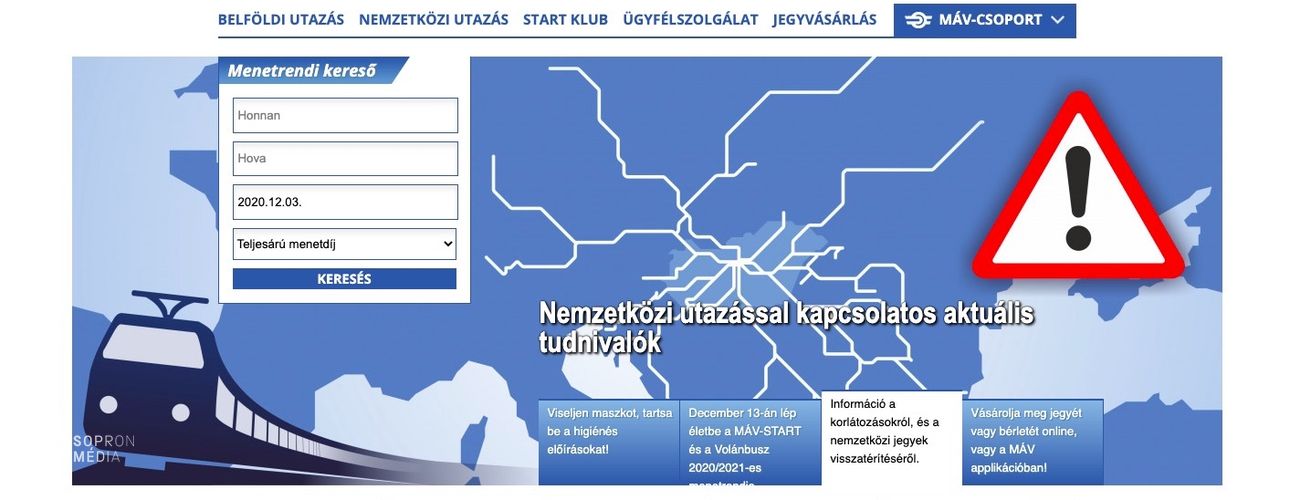 Megújul az Elvira internetes vasúti jegyértékesítési rendszer 