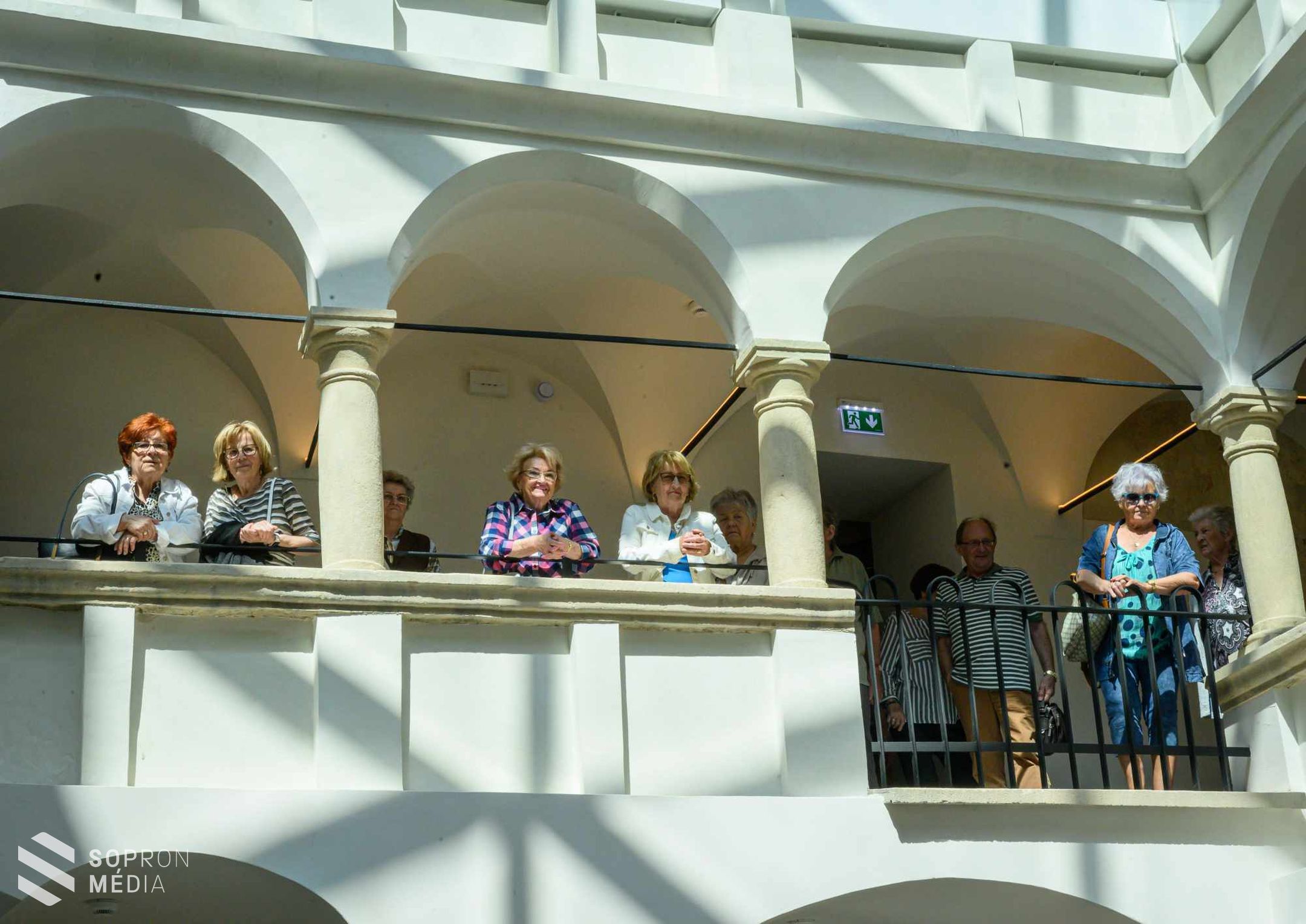 A múzeumnegyedbe látogattak a Lővéri Nyugdíjas Klub tagjai