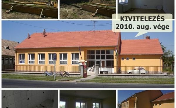 Faluház bővítése - IKSZT kialakítása 112/2009. (VIII. 29.) FVM rendelet