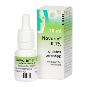 Novorin 0,1% oldatos orrcsepp (10ml) termék kép
