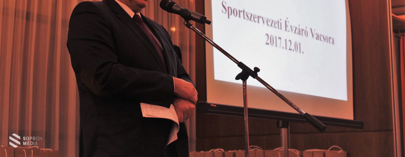 A soproni sportegyesületek vezetőit köszöntötték