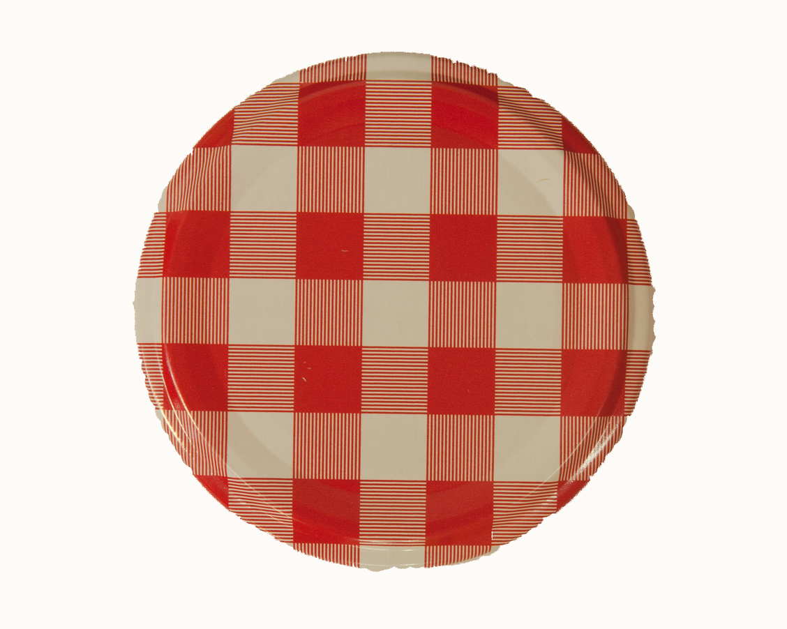TO 63mm ft. piros-fehér kockás termék képe