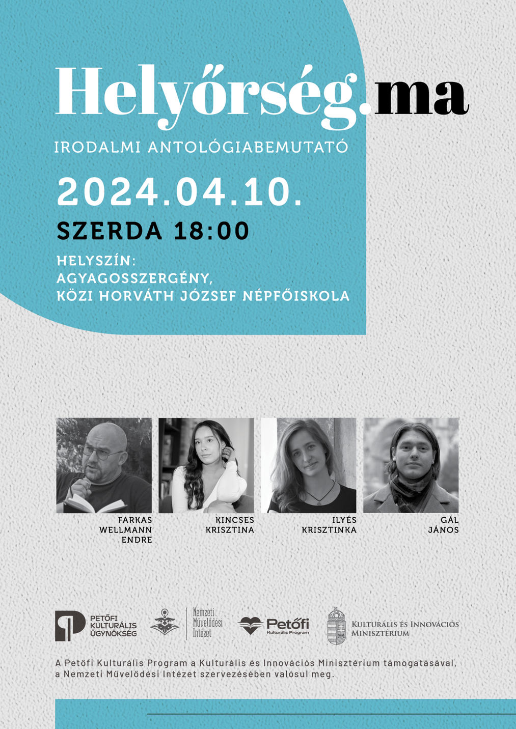 Helyőrség-ma | Irodalmi antológiabemutató