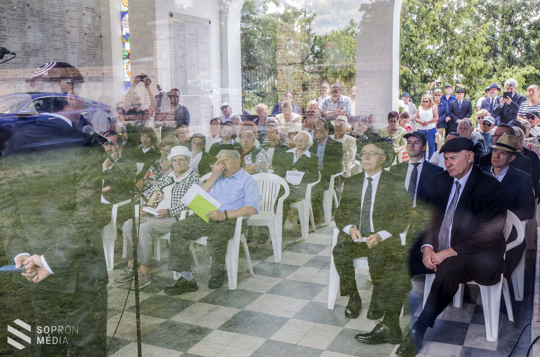 Megemlékezés a Soproni Zsidó Temetőben