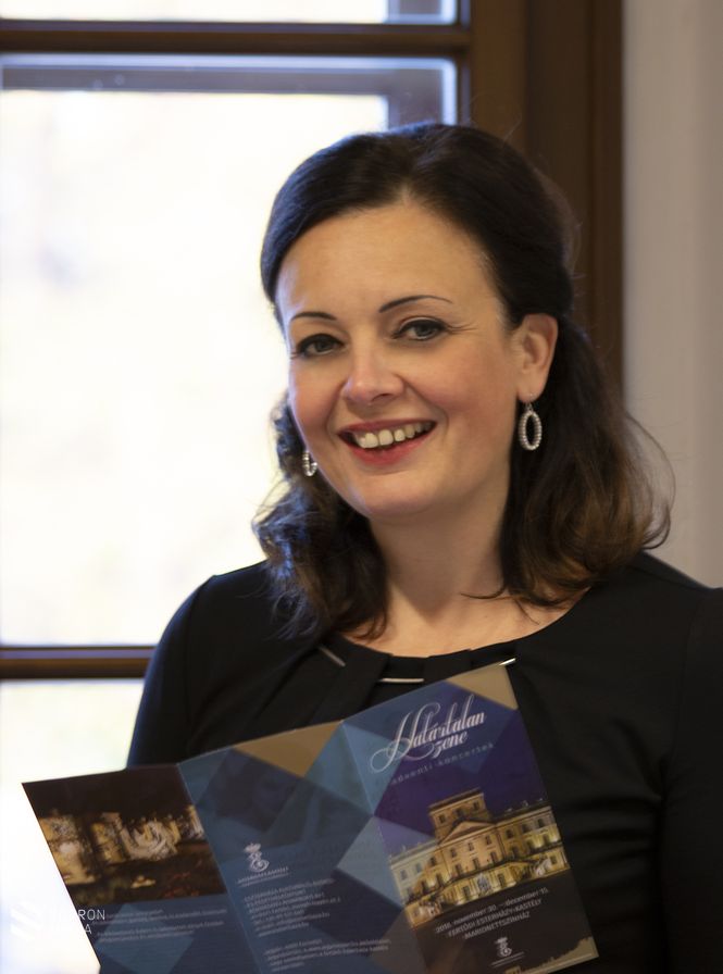 Egresitsné Firtl Katalin, az Eszterháza Központ ügyvezetője