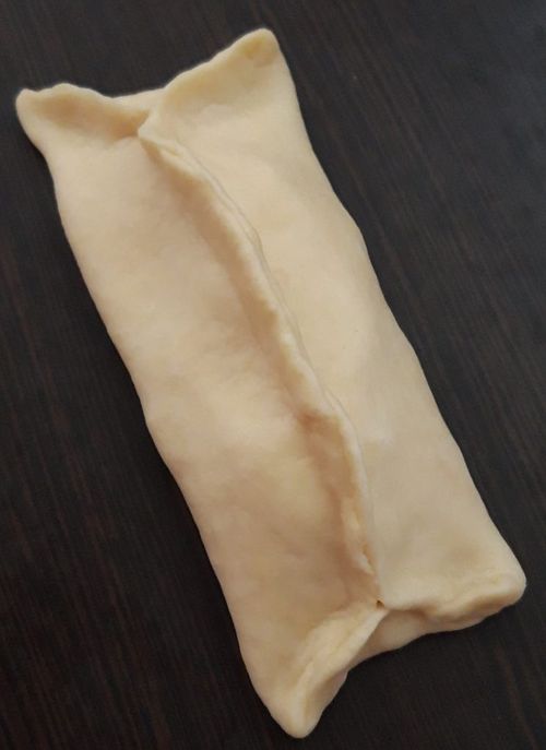 Pupusas sütőben sütve