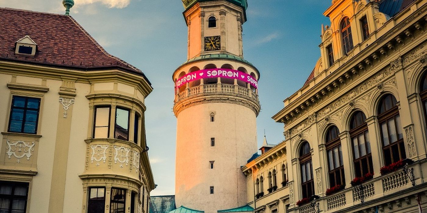 Sopron történelmi belvárosa