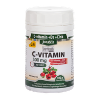 JutaVit C-vitamin  500 mg Csipkebogyó+D3 retard ft (100x)
