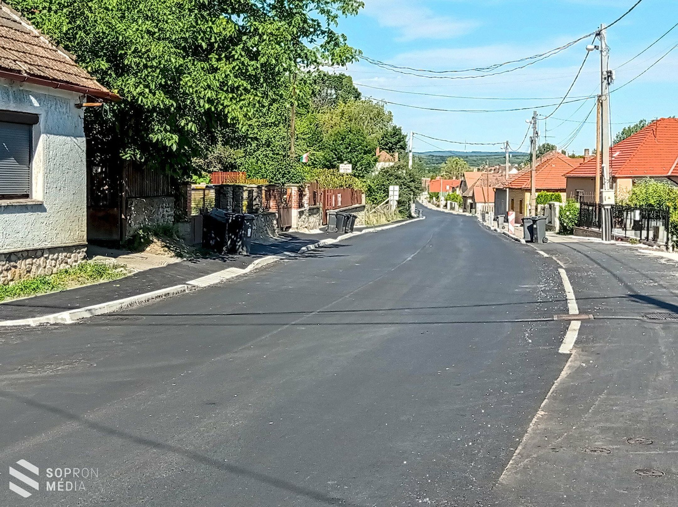 Megújult a Fertő-parti út Fertőbozon