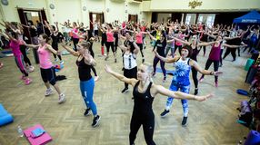 Megtöltötték az aerobicosok a GYIK Rendezvényházat