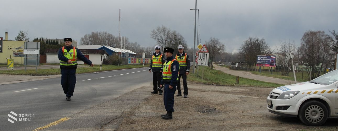 A megyei rendőr-főkapitányság járőrei több mint 3000 járművet ellenőriztek