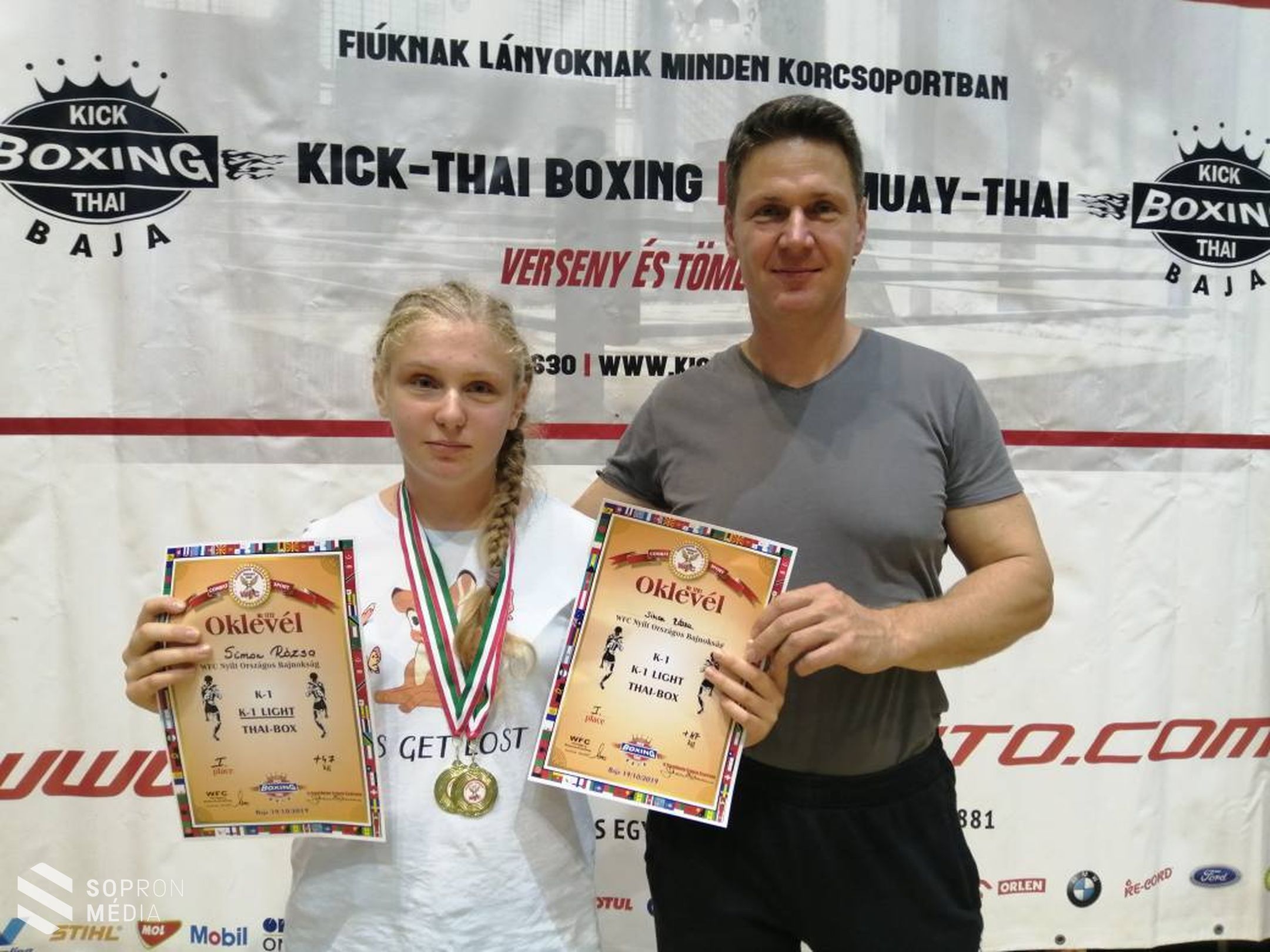 Országos bajnoki címek Fertőszentmiklóson