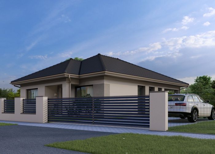 HWB Family 2 – 80 m2- es mintaház