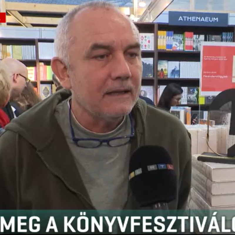 Tömeg a Nemzetközi könyvfesztiválon- RTL