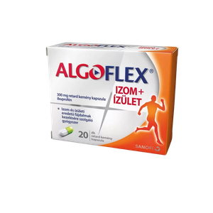 Algoflex Izom+ízület 300 mg retard kemény kapszula (20x) termék kép