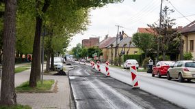 Nagy erőkkel kezdték meg a Csengery utca felújítását