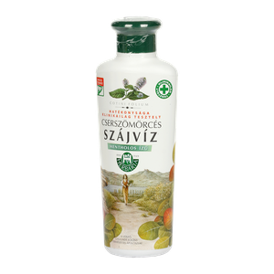 Cserszömörcés szájvíz kupakos (mentolos) HERBÁRIA (250ml) termék kép