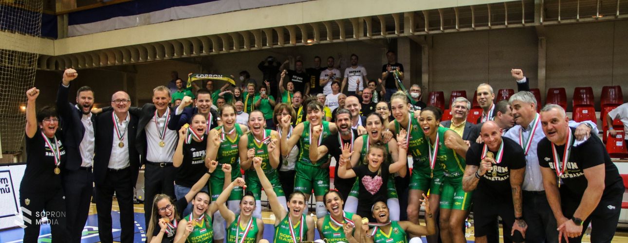 Bajnok lett a Sopron Basket!
